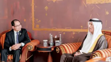 سعود بن صقر يبحث سبل تعزيز العلاقات مع إندونيسيا